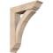 Ekena Millwork Thorton Traditional Smooth Bracket w/ Offset Brace, Douglas Fir, 7 1/2"W x 30"D x 38"H BKT0806X30X38THR01SDF - alternate 1